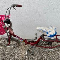 Bicicletta bambina tipo Graziella