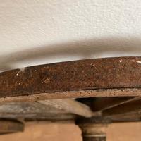 coppia ruote carro antiche