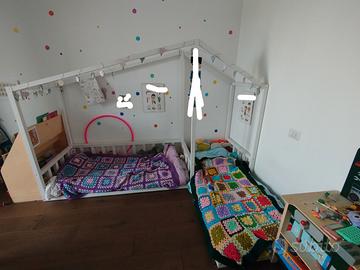 Letti montessoriani a L