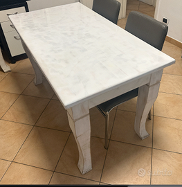 tavolo shabby chic 130x70