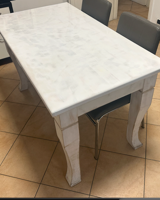 tavolo shabby chic 130x70