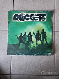 Primo album LP 33 g.disco vinile  dei Rockets 1077