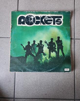 Primo album LP 33 g.disco vinile  dei Rockets 1077
