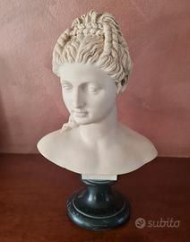 Mezzo Busto  Proserpina   scultura vintage