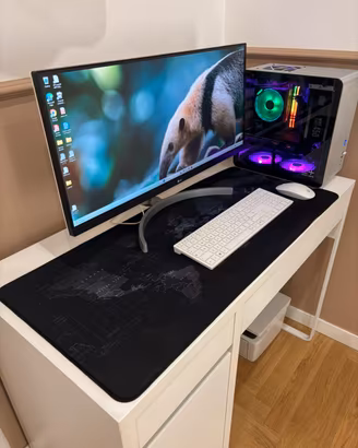 Postazione pc completa