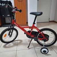 bicicletta b'twin da bambino dai  3 ai 6 anni