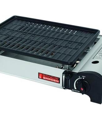 BARBEQUE A GAS PORTATILE C/GRIGLIA 1,9KW