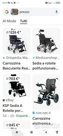 sedia a rotelle