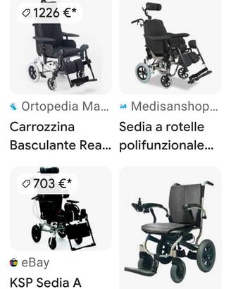 sedia a rotelle