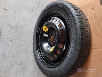 ruotino di scorta per fiat 500 l