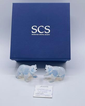 Orsetti Polari opaline Swarovski SCS 2011