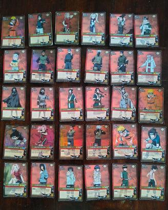 Naruto Card Game lotto 170 carte Serie 1 La Forza