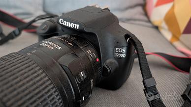 Canon 1200d più ottica  efs24 più ef 70-300 