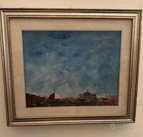 Arte contemporanea Olio del pittore Aldo Farulla