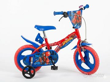 Bicicletta bambino Spiderman