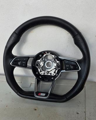 Volante Audi Sline in pelle traforata