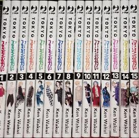 Tokyo Revengers manga vol.1-15