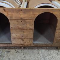 cuccia per cani doppia 