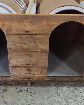 cuccia per cani doppia 