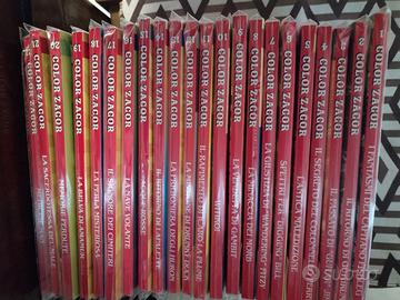 serie fumetti completa ZAGOR COLOR