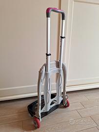 trolley carrellino per zaino scuola bambina SJ