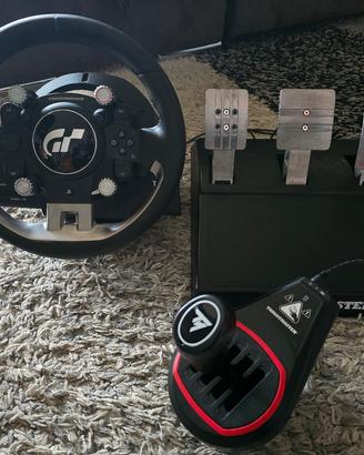 thrustmaster T-GT II Set volante pedaliera e cambi