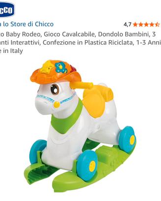 CHICCO BABY RODEO - Gioco Storico per bimbi