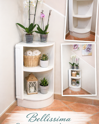 Arredamento Base Bianco Opaco H85 CM.41*34
