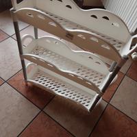 porta oggetti bianco 