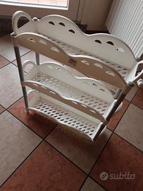 porta oggetti bianco 