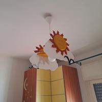 Lampadario e lume da parete della marca Balocchi 