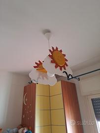 Lampadario e lume da parete della marca Balocchi 