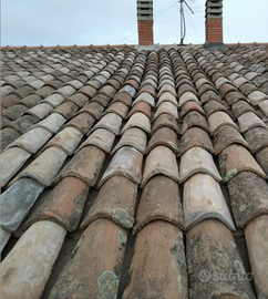 Coppo tegole siciliane antiche fatte a mano