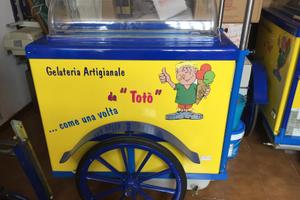 Carrretto gelato a mano