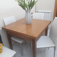 Tavolo moderno + sedie