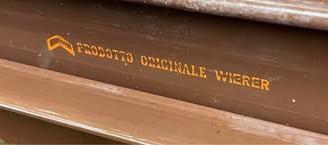 Canali grondaie pvc Wierer ricambi pezzi 38 mt