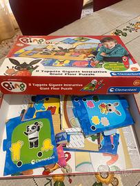 Tappeto gigante interattivo di bing