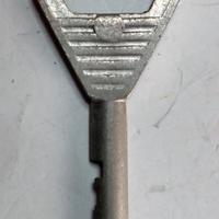 Chiave per gettoniere telefoni pubbblici sip an 70