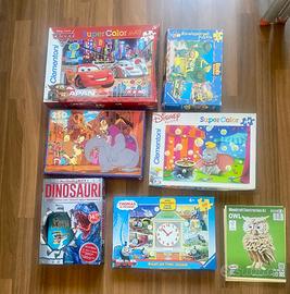 puzzle bimbi età finora a circa 6/8 anni