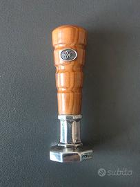 Timbro Torrini Firenze in Argento 925 e Legno di O