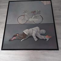 Giuseppe Vignani olio cm.90 x 90