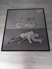 Giuseppe Vignani olio cm.90 x 90