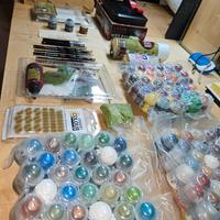 WARHAMMER colori pennelli 