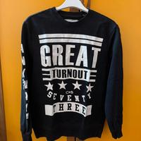 Felpa Nera 100% Cotone