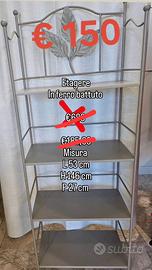 ETAGERE IN FERRO BATTUTO