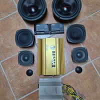 Impianto completo audio per auto