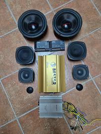 Impianto completo audio per auto