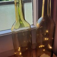 bottiglie da arredamento con luci
