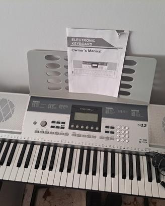 pianola elettrica MEDELI M12 touch response