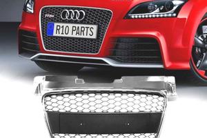 GRIGLIA PER AUDI TT 06-12 LOOK RS COLORE ARGENTO